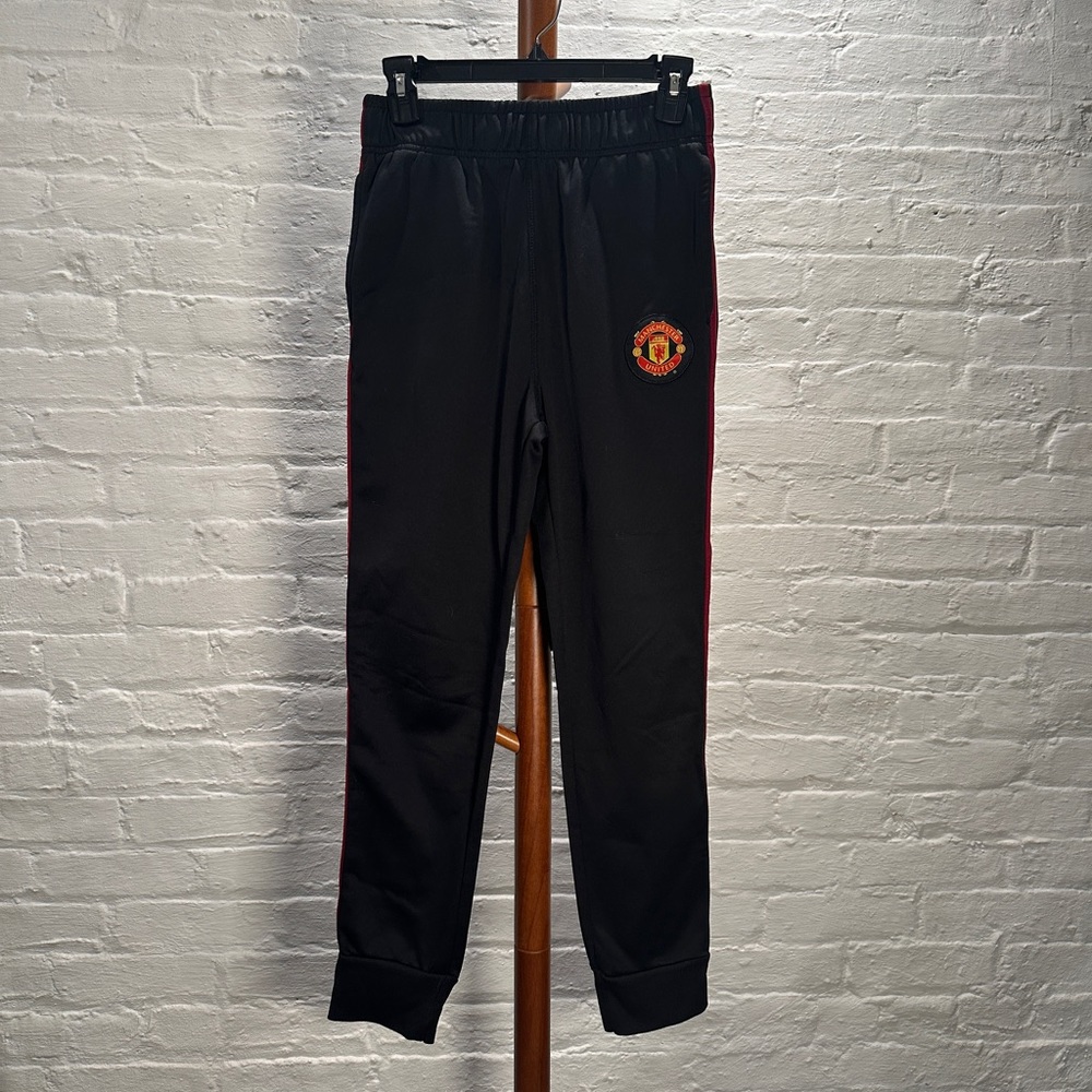 Manchester United stripe sweatpants black